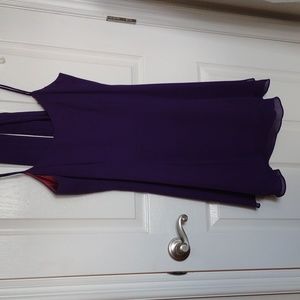 Purple cocktail dress perfect for the holidays